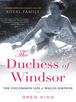 cover image of The Duchess of Windsor